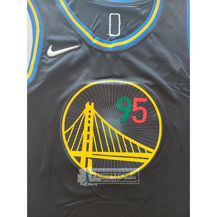 Camiseta Golden State Warriors Juan Toscano-Anderson NO 95 2022 Slam Dunk Special Mexico Edition Negro